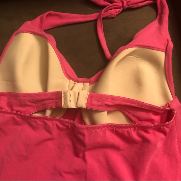 38D pink Victoria Secret built in bra tank - Picture 4 of 4